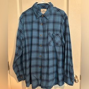 Men's Blue Flannel